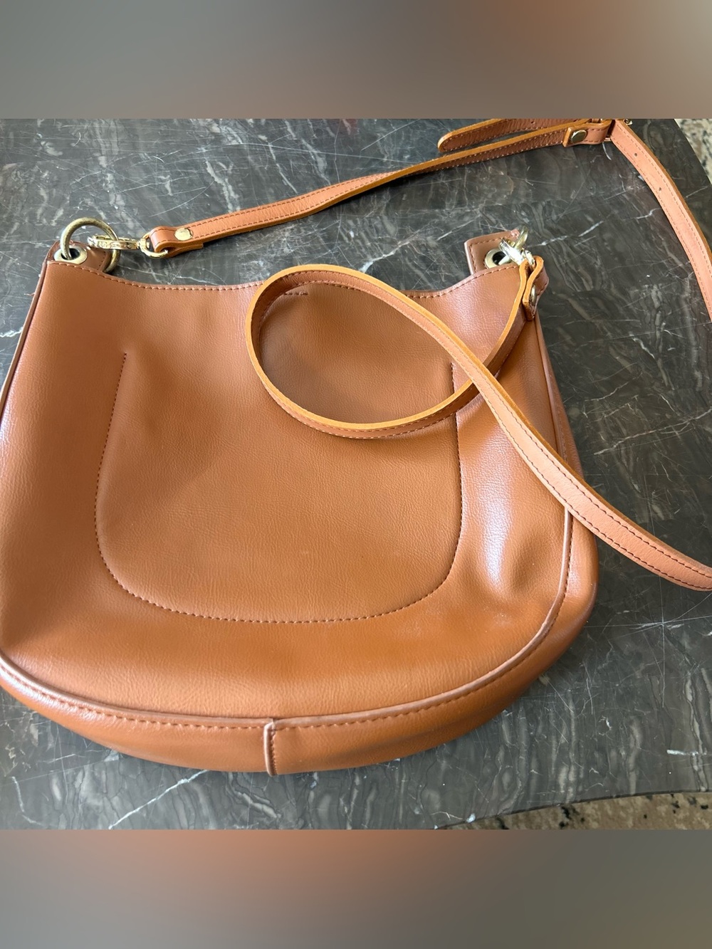 Anthropologie Hobo Triple 7 Modern Moon Shoulder Bag Purse